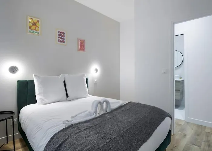 Lejlighed 02.appart 4pers#1 Bedroom#pigalle#opera#paris 9 Paris