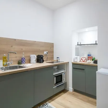 02.appart 4pers#1 Bedroom#pigalle#opera#paris 9 Париж